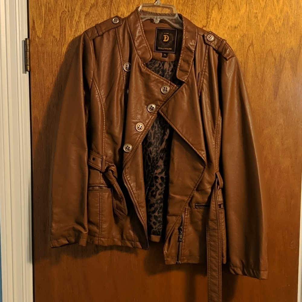 Leather jacket